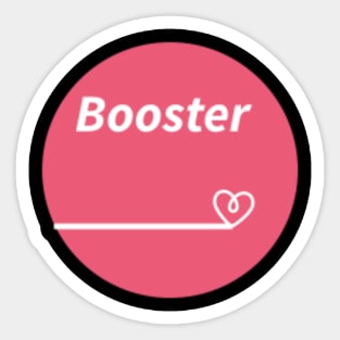 love booster Sticker